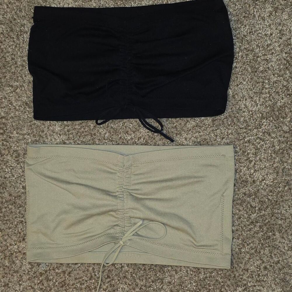 No-brand Women's Black Crop-top